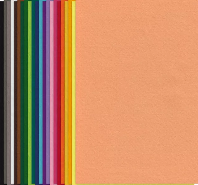 Fieltro artesanal VBS 30x20cm muchos colores a elegir placas de fieltro fieltro coser fieltro
