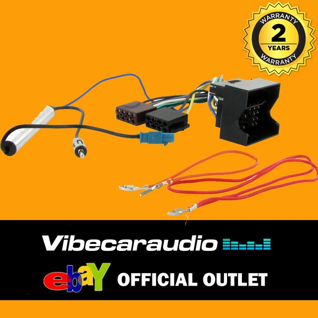 Inex Amplified Active ISO Radio Harness For Audi TT – Stereo Wiring Adapter, UK Made