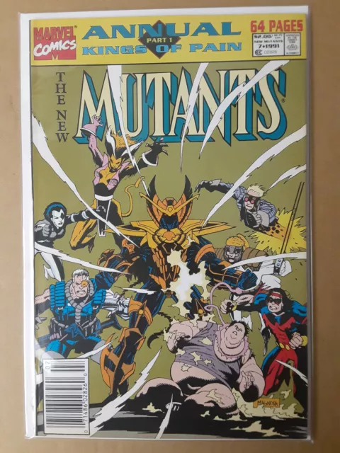 The New Mutants #7 - Kings of Pain Part 1 - 1991 Marvel Comics