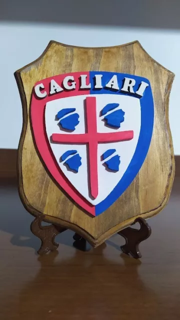 Crest Cagliari fatto artigianalmente