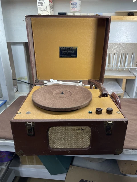 Reproductor de libros parlantes antiguos años 1930 - años 50 buen estado tocadiscos