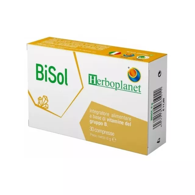 HERBOPLANET Bisol - Vitamin B Supplement 30 Tablets