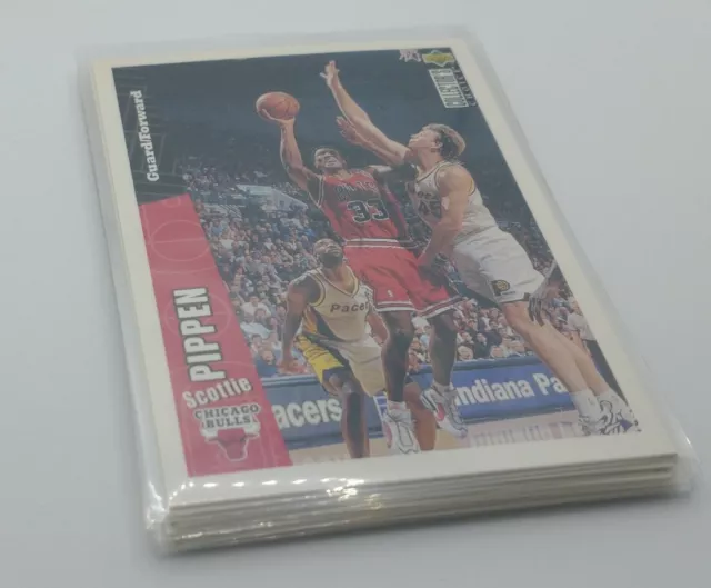 1996-97 Upper Deck Collector’s Choice Chicago Bulls Team Set Michael Jordan