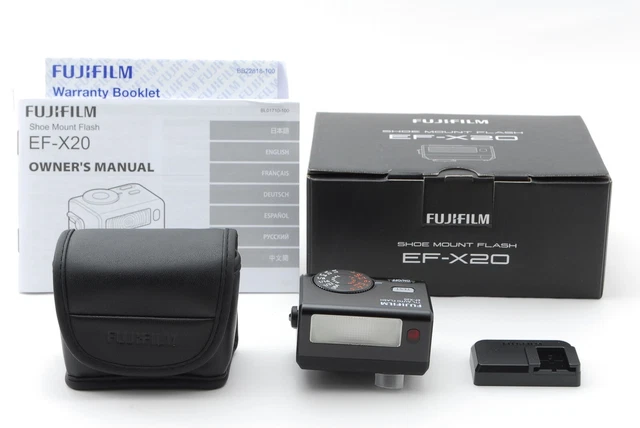 [TOP MINT in BOX] Fuji FUJIFILM EF-X20 EFX20 TTL Shoe Mount Flash From JAPAN
