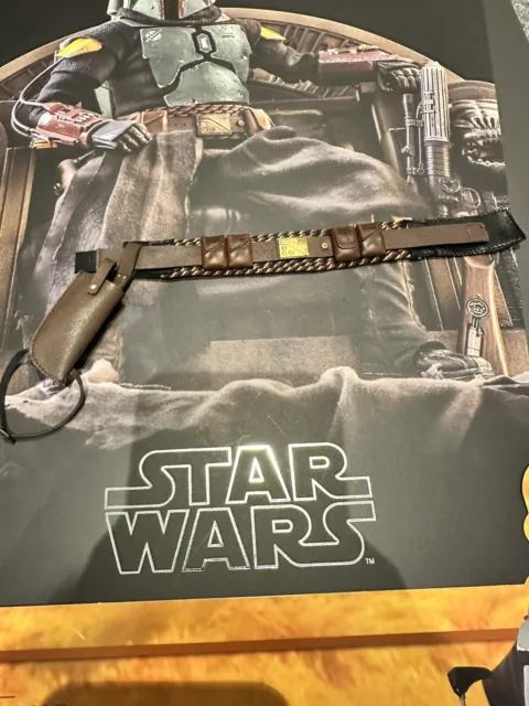 Hot Toys Star Wars Boba Fett Repaint Armour Cintura Marrone 1 larga scala 1/6