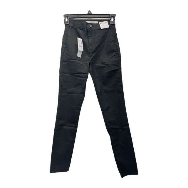 Topshop Joni Skinny Petite Women’s 25/28 S2 Black Jeans Pants