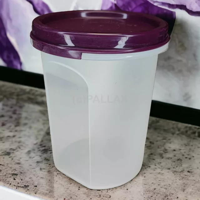 Tupperware A76 Eidgenosse Rund 440 Ml Violett Vorratsdose