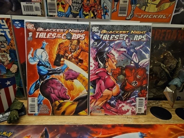 LOT DE 2 Blackest Night: Tales of the Corps #1 2nd 3A (2009, DC Comics ...