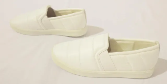 Vince Women's Blair Quilted Slip On Sneakers LV5 Off White Size US:8.5M