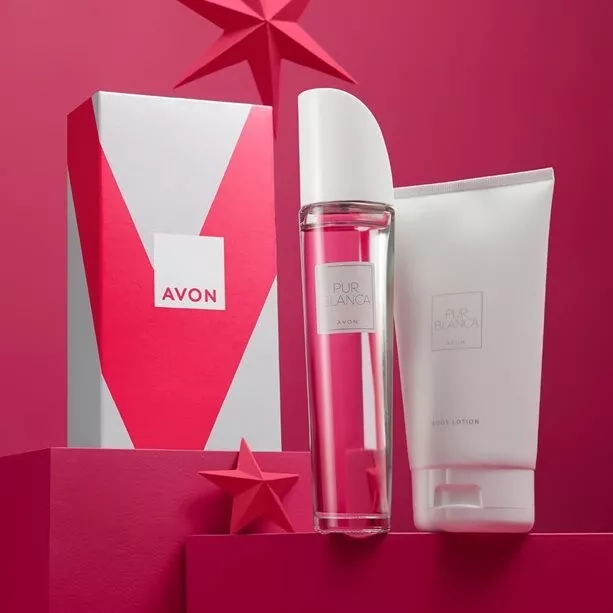 Avon: Set Regalo Pur Blanca Eau De Toilette  + Lozione Corpo  Offerta