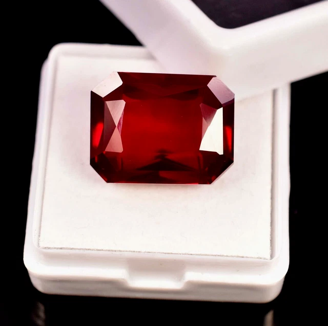 Pietra Preziosa Naturale Di Rubino Rosso Da 1,53 Ct - Pietra Portafortuna Rotonda Sfaccettata Per Il Mese Di Luglio - Italia - Foto 2