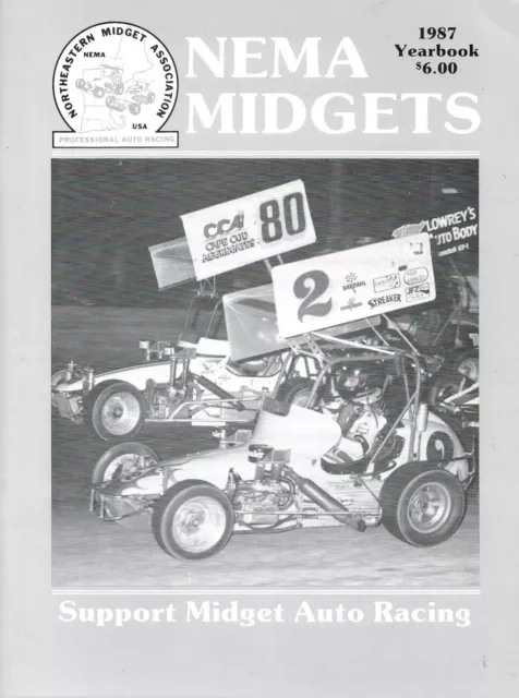 Nema Midgets 1987 Yearbook - Northeastern Midget Assoc '86 Season