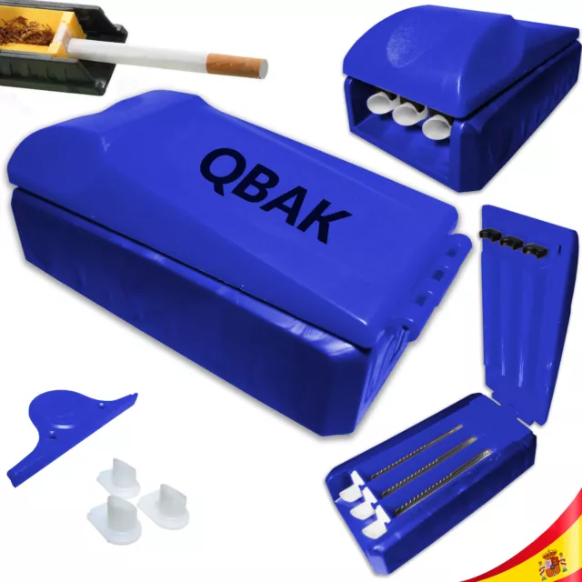 Maquina Triple Manual Liar Cigarro Vacio Tabaco Qbak Cigarette Rolling Machine