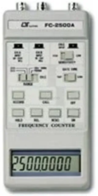 FC-2500A Frequency COUNTER(2500/100/10MHZ)2.5GHZ Lutron Meter Tester Measurem oe