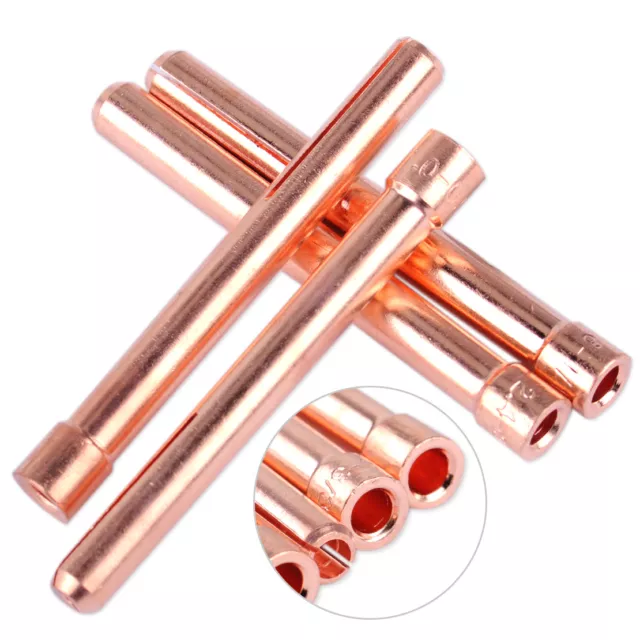 4x TIG Welding Collet 10N23 10N24 10N25 1.0 1.6 2.4 3.2mm Fit For WP17 18 Torch