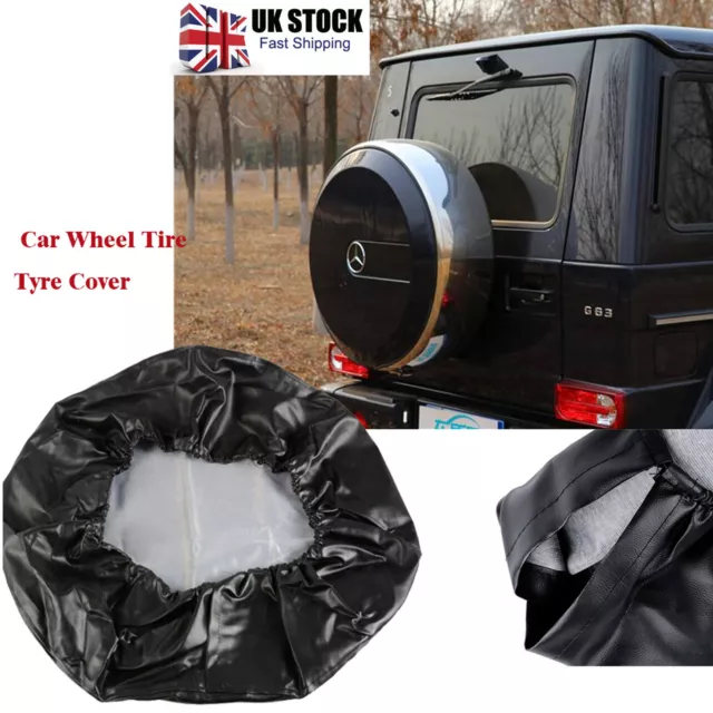 14Inch Car Wheel Tire Tyre Cover Case Soft Pouch Bag Protector Cover Black