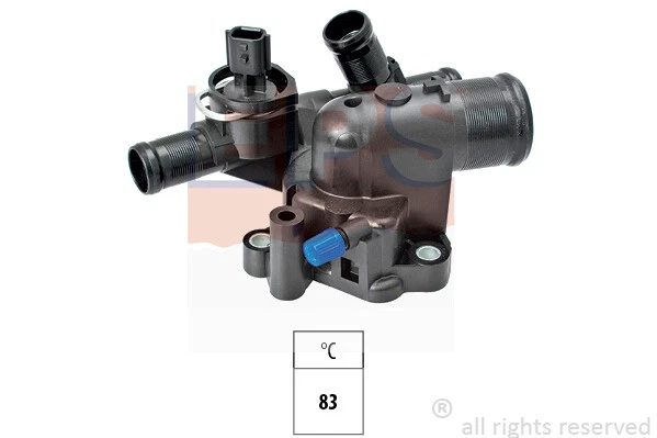 Termostato Motore FACET 7.8710S Con Guarnizione – 83°C – Compatibile Con Renault, Nissan, Dacia – Sostituisce 8200400553, 110603026R E Altri