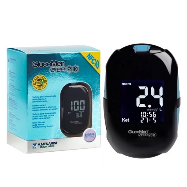 AREO 2K Blood Glucose & Ketones Monitor/Meter/System + Test Strips £22.99 PicClick UK AREO 2K Blood Glucose & Ketones Monitor/Meter/System + Test Strips £22.99 PicClick UK