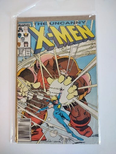 Uncanny X-Men vol.1 #217 (Marvel Vol 1, 1987) Dazzler Jaggernaut Psylocke Rouge