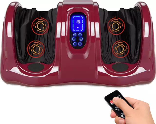 Best Choice Products Foot Massager Machine Shiatsu Foot Massager, Therapeutic Re