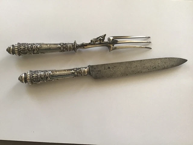 SERVICE A DECOUPER GIGOT AU CERF ARGENT Massif Minerve EUR 90,00 - PicClick FR