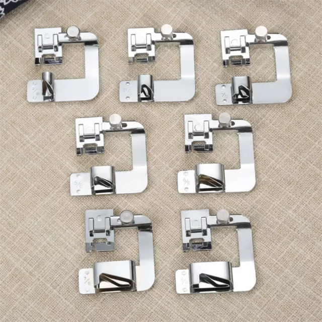 Rolled Hem Presser Foot Sewing Machine Hemmer Foot Fit For Singer Brother Janome