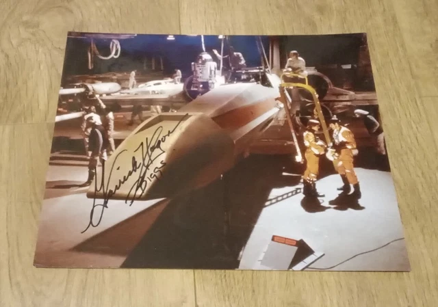 Garrick Hagon - Star Wars - Hand Signed 8 x 10 - Biggs.