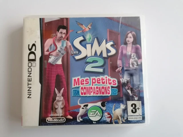 Jeu Nintendo DS Les Sims 2 : Mes Petits Compagnons ! - Bon état, Complet