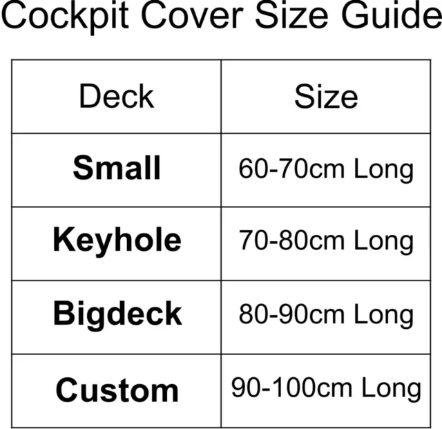 Lomo Kayak Cockpit Cover - Neoprene 3