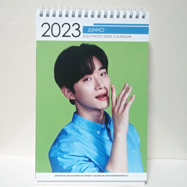 CALENDRIER DE BUREAU photo Junho Joonho 2023 2024 calendrier coréen