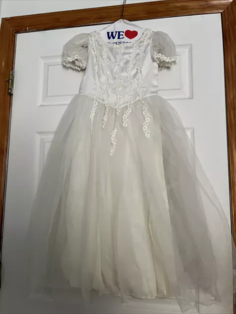 Storybook Heirlooms Girls Formal Dress Wedding Communion Size 8