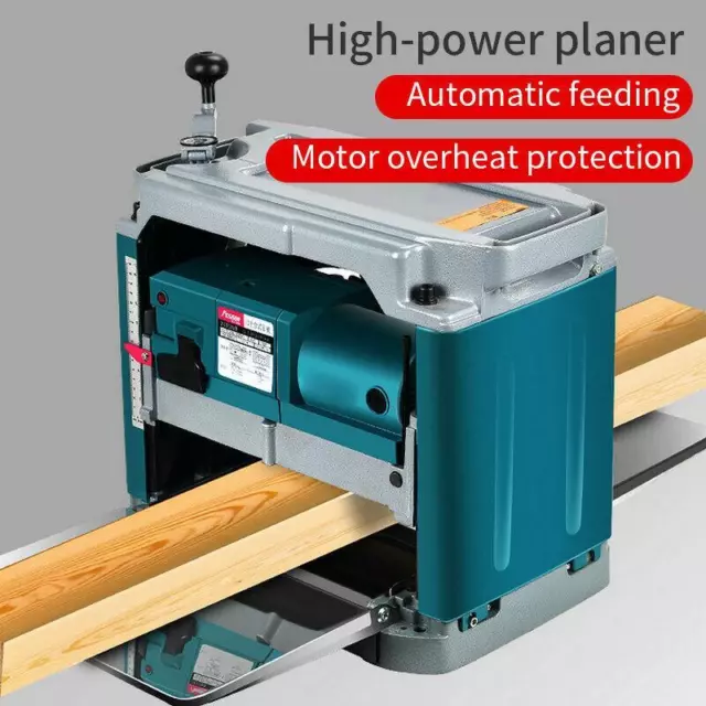 Multi-function Woodworking Planer Machine Electric Wood Planer 220V Small Househ