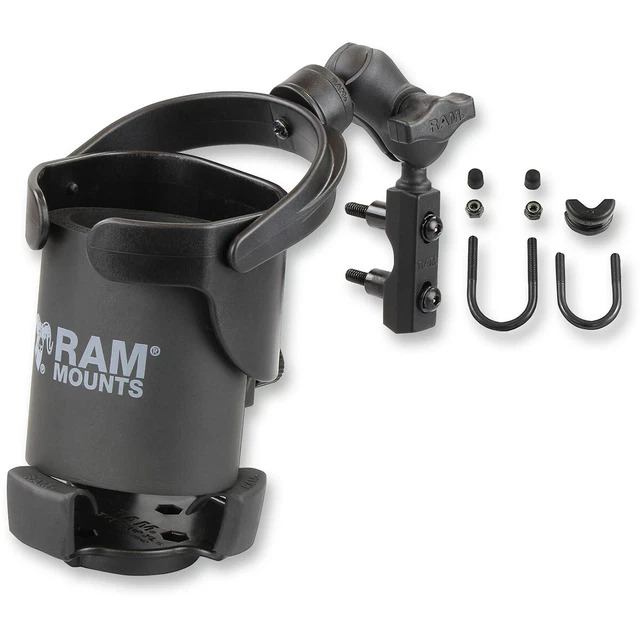 Portabevande Level Cup XL da montare su manubri Ram Mount