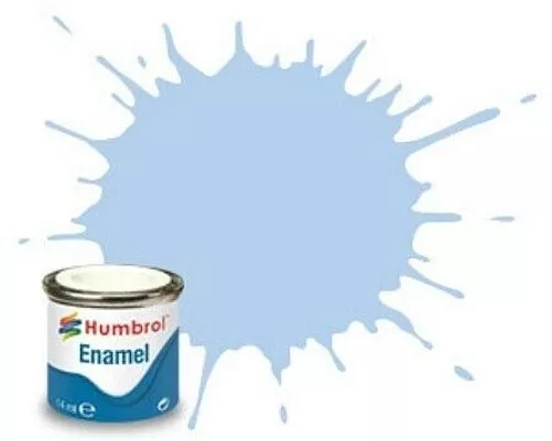 Humbrol 14ML. Esmalte Mate Pastel Azul Tinlets (6) 44