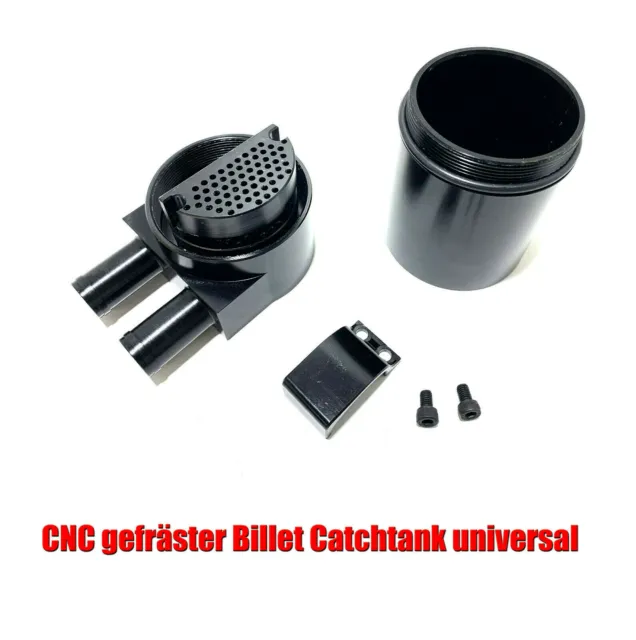 Öl Auffangbehälter CNC Oil Catch Tank + interner Filter für VW Golf 1.8T 16V VR6