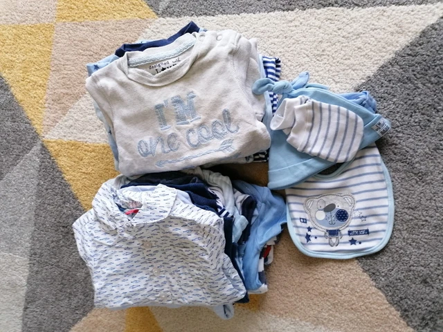 baby boy clothes 0-3 months bundle