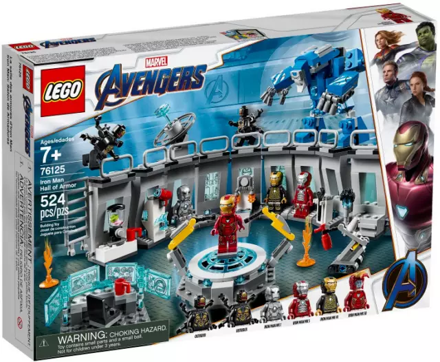 LEGO 76125: Marvel Avengers Super Heroes - Officina Iron Mans - NUOVO & IMBALLO ORIGINALE