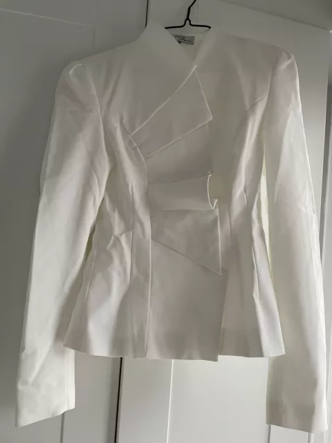 White Blazer Size 10