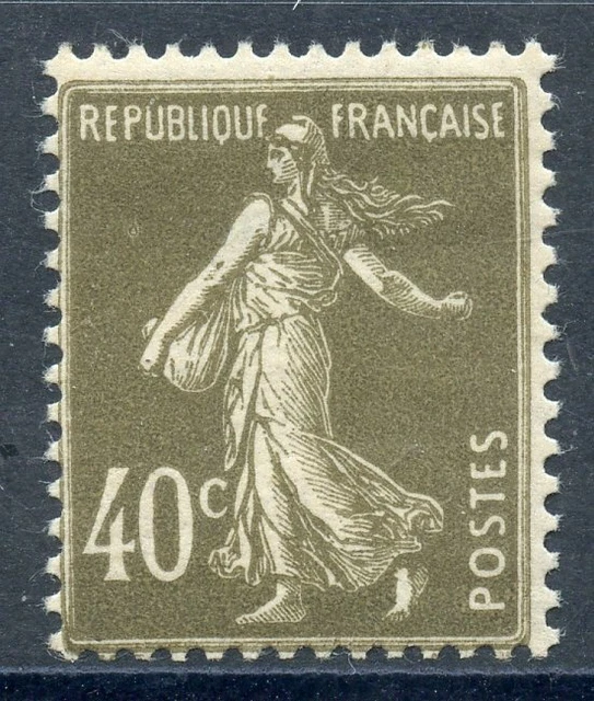 FRANCE - TIMBRE Neuf ** - Type Semeuse lignée - N°198 - Millésime 5