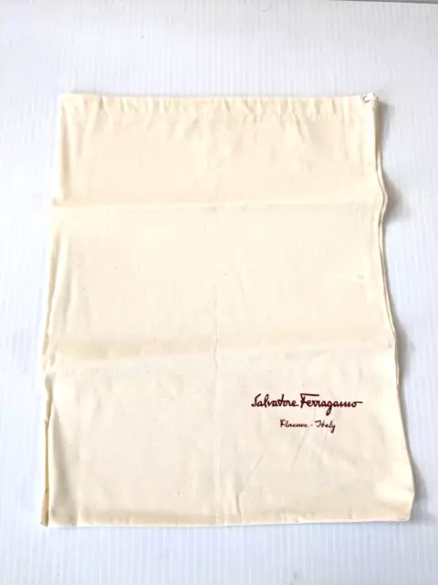 NEW Authentic Salvatore Ferragamo Dust-bag Dust cover 15.5" x 11.5"