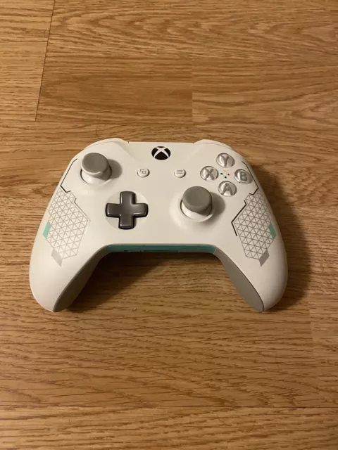 Microsoft Xbox One Wireless Controller Model 1708 Sport White - Tested
