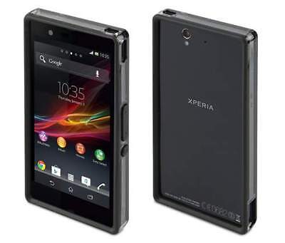 GENUINO Ufficiale Sony Xperia Z Roxfit Gel caso PARAURTI Progettato per Sony-Nero