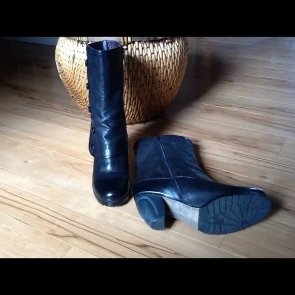 Everybody by B.Z. Moda Women's Maglia Mid-Calf Boots Black Size 39/8.5 SB22