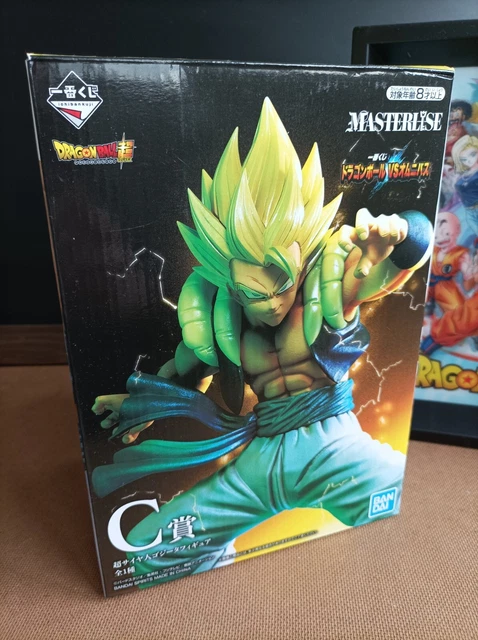 Figurine Gogeta SSJ Bandai Ichiban Kuji - Dragon Ball Super Masterlise - Très Bon état Avec Boîte