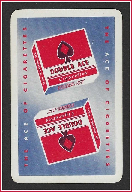 702 VINTAGE TOBACCO Adv Nelson Tipped Cigarettes Single De La Rue Card  c.1950-60 £3.18
