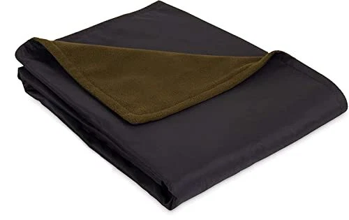 Eddie Bauer | Portable Heated Throw Blanket-Rechargeable Lithium Battery with...