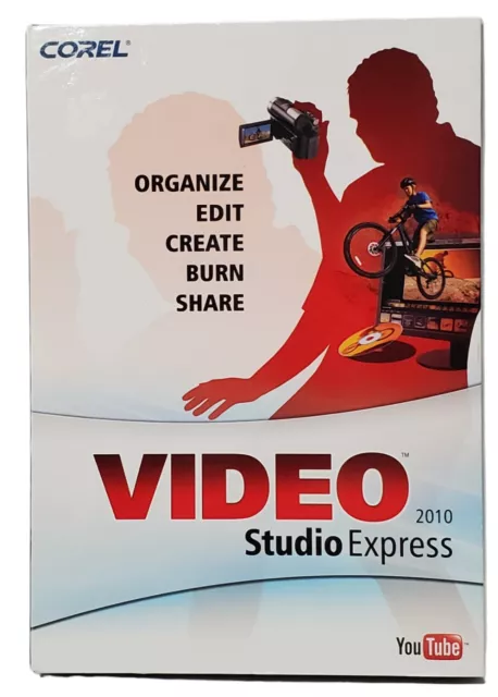 Corel Video Studio Express 2010 nuevo