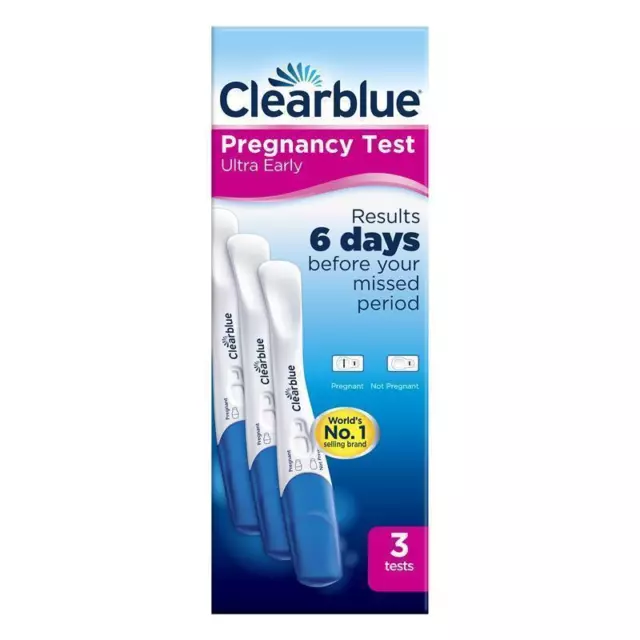 Clearblue Pregnancy Test Ultra Early 3 Tests