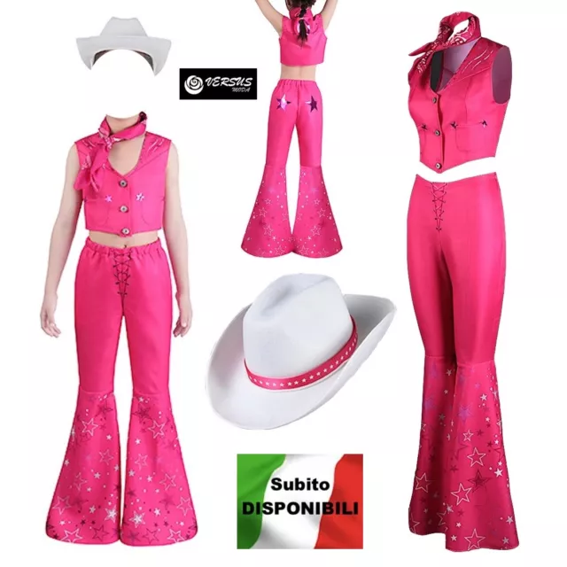 Robe Carnaval Déguisement Femme Fille Pantalon Fuchsia Cosplay Film BARBIE04 S