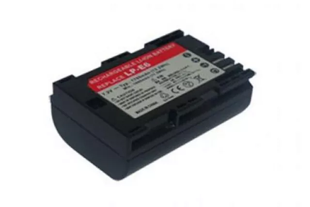 Batterie pour CANON EOS 5D Mark II,III,Mark2,60D,60Da,6D,70D,7D,LP-E6,LP-E6N